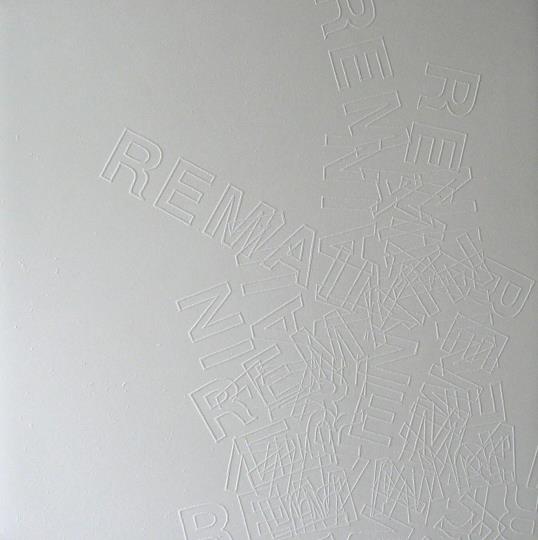REMAIN Embossed etching series